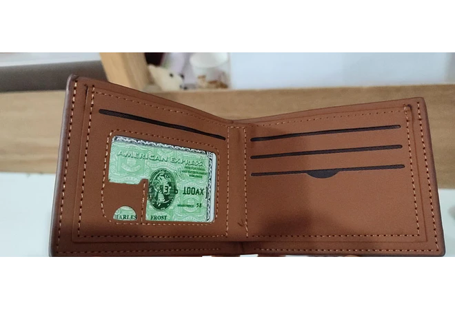 CARTERA PARA CABALLERO MOD# ZPP-3-300 EN CAJITA