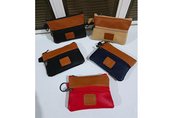 MONEDERO BICOLOR MOD# W303-4