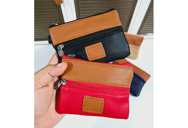 MONEDERO BICOLOR MOD# W303-4