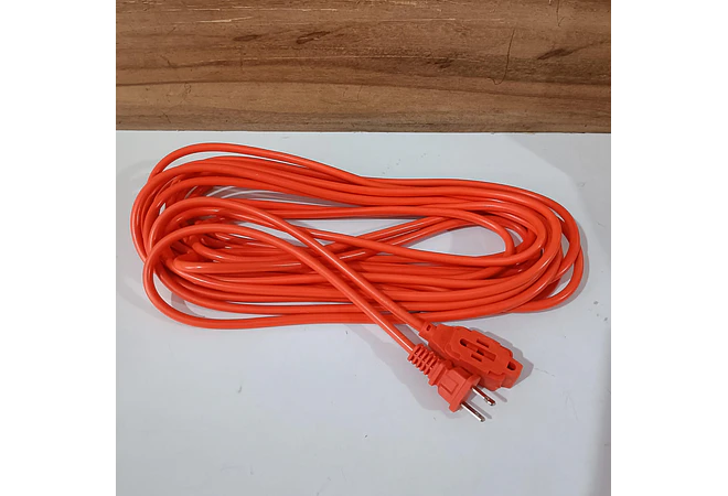 EXTENSIÓN USO RUDO COLOR NARANJA DE 10MTS MOD# YCY-10M