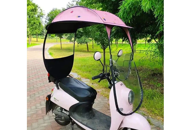 TOLDO PARA MOTO/PERSONAJES 2.68MTS X 91CM🏍️ 🛵