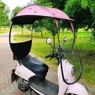 TOLDO PARA MOTO/PERSONAJES 2.68MTS X 91CM🏍️ 🛵