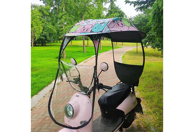 TOLDO PARA MOTO/PERSONAJES 2.68MTS X 91CM🏍️ 🛵