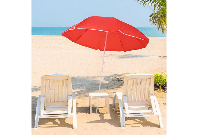  SOMBRILLA PARA PLAYA 2.1M MOD# 2128🏖️☀️ NO DISPONIBLE PARA ENVÍOS