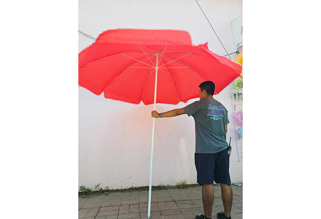  SOMBRILLA PARA PLAYA 2.1M MOD# 2128🏖️☀️ NO DISPONIBLE PARA ENVÍOS