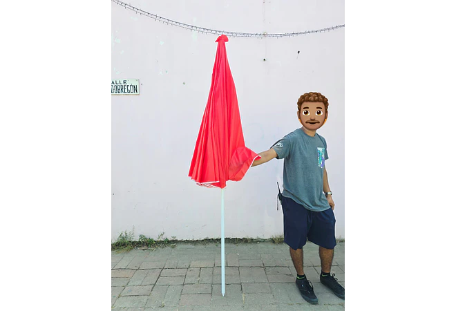  SOMBRILLA PARA PLAYA 2.1M MOD# 2128🏖️☀️ NO DISPONIBLE PARA ENVÍOS