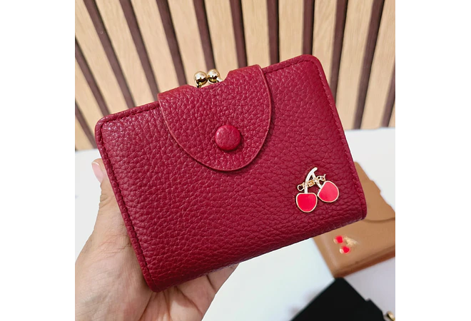 CARTERITA/ MONEDERO CHERRY MOD# WLW5-32  🍒 👛