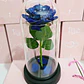 CUPULA DE PLÁSTICO/ROSA ETERNA CON LUZ LED MOD# 7001 🌹 - Miniatura 3