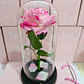 CUPULA DE PLÁSTICO/ROSA ETERNA CON LUZ LED MOD# 7001 🌹 - Miniatura 4