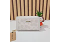 SET DE CARTERA + TARJETERO + RELOJ PARA DAMA IMITACIÓN COACH MOD# COS-1513  🌻🌷