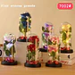 CUPULA DE PLÁSTICO CON 2 ROSAS ETERNAS CON LUZ LED MOD# 7002  🌻🌷 - Miniatura 1