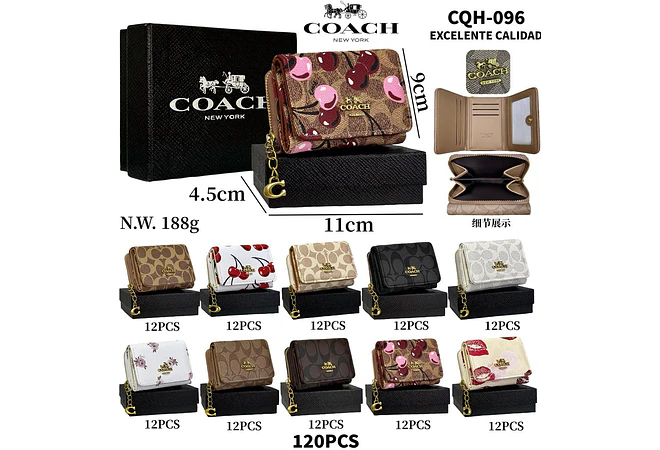 CARTERA IMITACIÓN COACH MOD# CQH-096