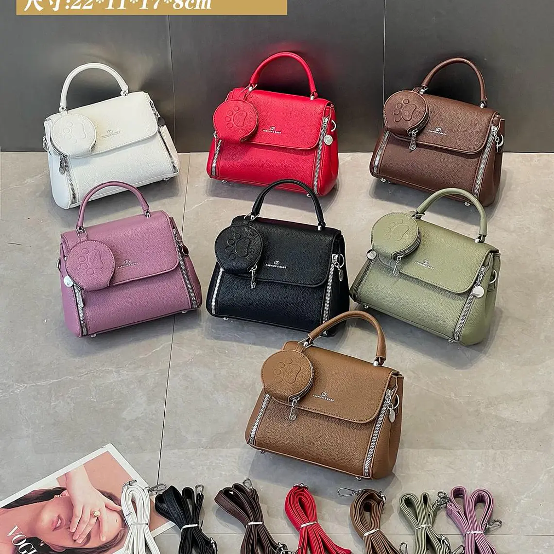 🌷BOLSA CROSS BODY CON MONEDERO MOD# YGX-66 2