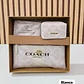 SET DE MONEDERO + TARJETERO + CARTERITA IMITACIÓN COACH MOD# COS-1508 - Miniatura 4