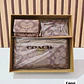 SET DE MONEDERO + TARJETERO + CARTERITA IMITACIÓN COACH MOD# COS-1508 - Miniatura 5