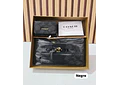 SET DE MONEDERO + TARJETERO + CARTERITA IMITACIÓN COACH MOD# COS-1508