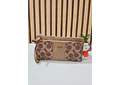 SET DE MONEDERO + TARJETERO + CARTERITA IMITACIÓN COACH MOD# COS-1508
