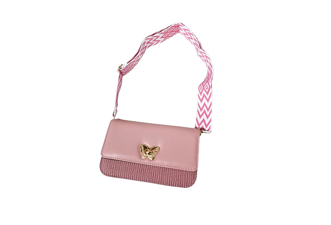 BOLSITA CASUAL CON BROCHE MARIPOSA MOD# HR-K2754  🦋✨