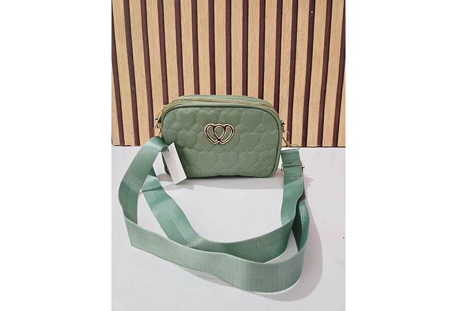 BOLSA/MARICONERA (CORAZÓN )MOD# 3L-A12  💞🌻