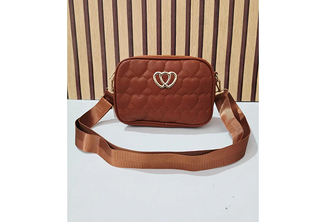 BOLSA/MARICONERA (CORAZÓN )MOD# 3L-A12  💞🌻