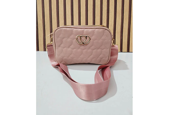 BOLSA/MARICONERA (CORAZÓN )MOD# 3L-A12  💞🌻
