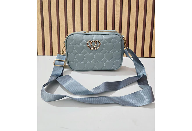 BOLSA/MARICONERA (CORAZÓN )MOD# 3L-A12  💞🌻