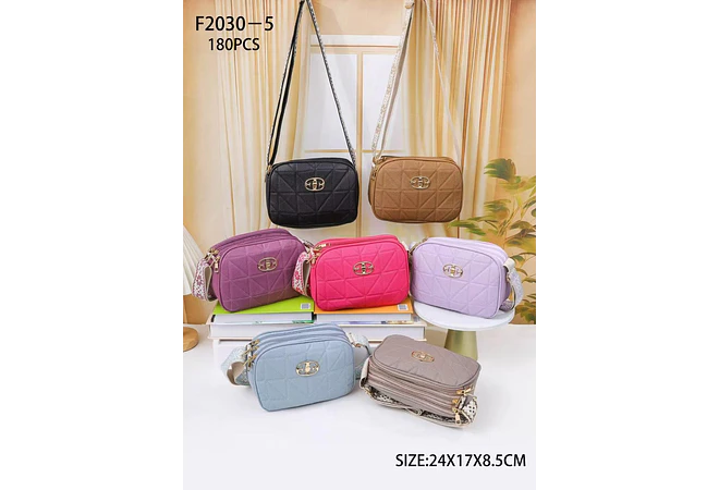 👜BOLSA/MARICONERA CASUAL MOD# F2030-5 🌸
