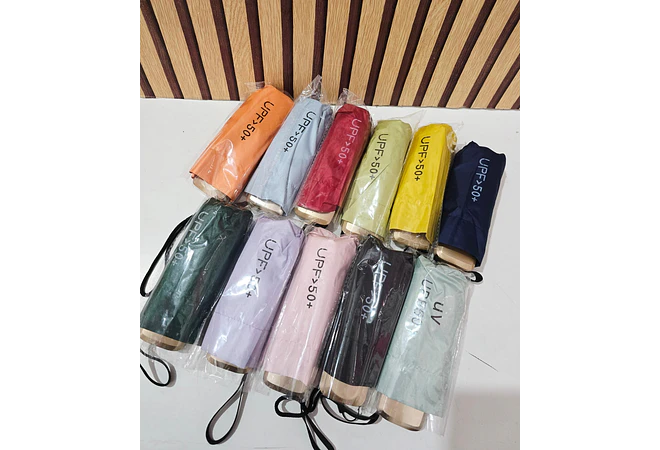 SOMBRILLA DE BOLSILLO UPF→50+ MOD# 208☂️