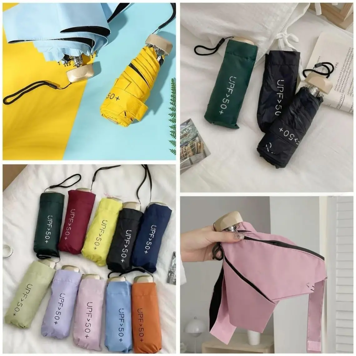 SOMBRILLA DE BOLSILLO UPF→50+ MOD# 208☂️ 1