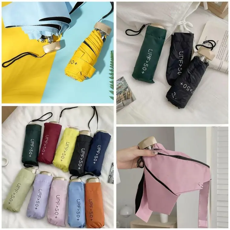 SOMBRILLA DE BOLSILLO UPF→50+ MOD# 208☂️ 1