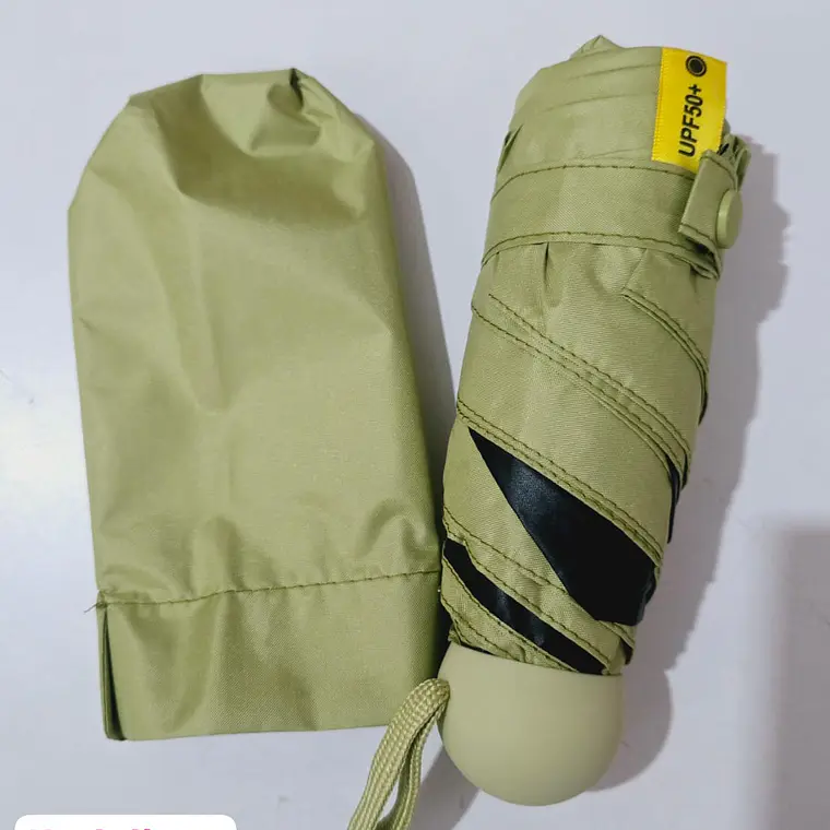 SO﻿MBRILLA DE BOLSILLO OVALADITA MOD# 209  ☂️ 5