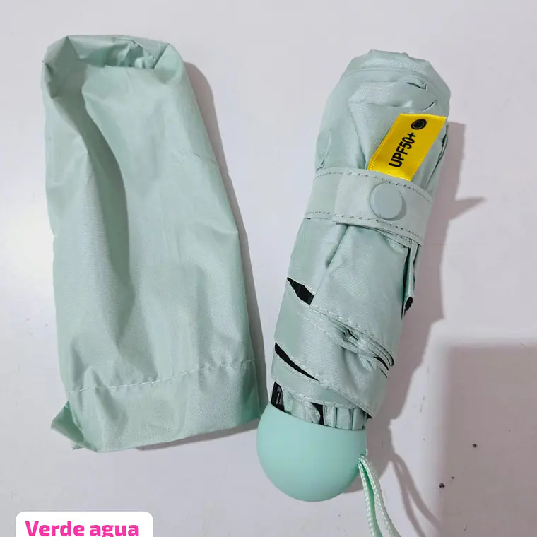 SO﻿MBRILLA DE BOLSILLO OVALADITA MOD# 209  ☂️ 6