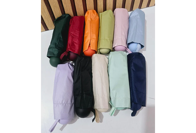 SO﻿MBRILLA DE BOLSILLO OVALADITA MOD# 209  ☂️
