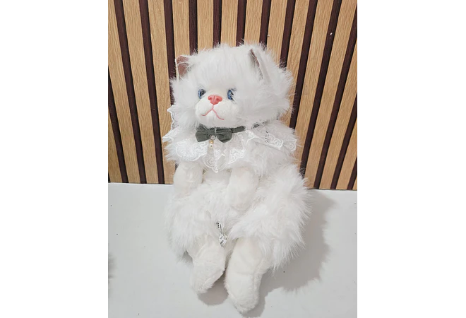 🥰MOCHILA DE PELUCHE DISEÑO GATO 🐱