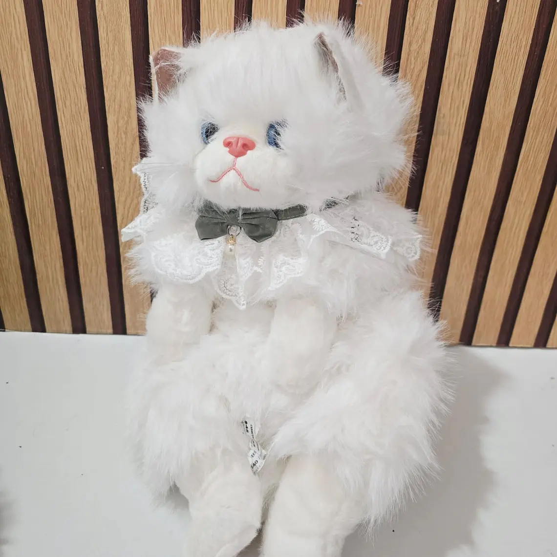 🥰MOCHILA DE PELUCHE DISEÑO GATO 🐱 3