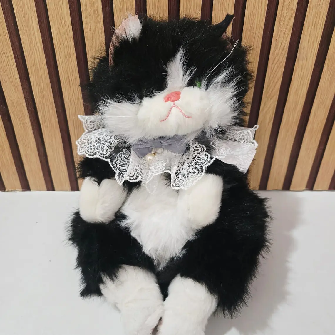 🥰MOCHILA DE PELUCHE DISEÑO GATO 🐱 5