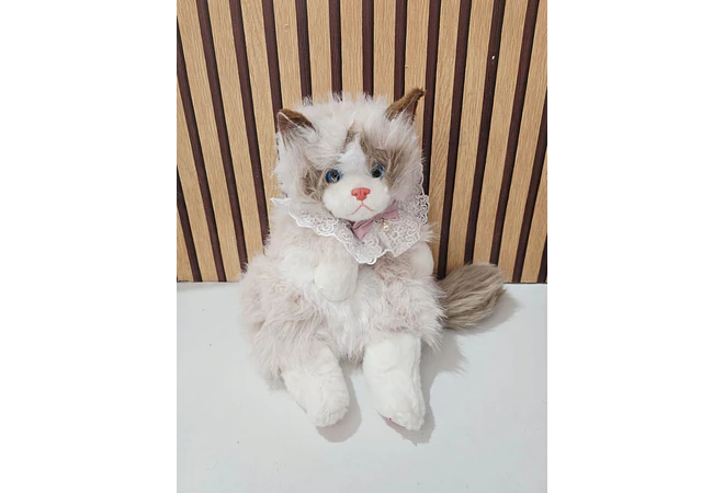 🥰MOCHILA DE PELUCHE DISEÑO GATO 🐱