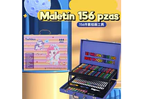 🧮MALETIN DE ARTES 156PCS /2 PISOS🫟
