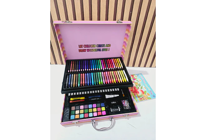 🧮MALETIN DE ARTES 156PCS /2 PISOS🫟
