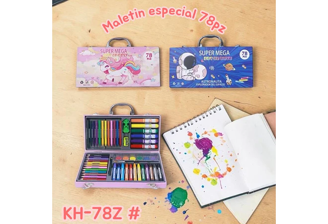 🧮MALETIN DE ARTES 156PCS /2 PISOS🫟
