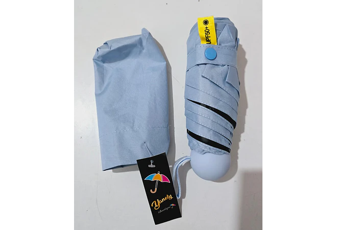 SOMBRILLA DE BOLSILLO NAYELI MOD# HS-8042 (ETIQUETA NEGRA)