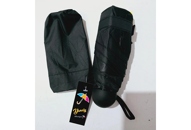 SOMBRILLA DE BOLSILLO NAYELI MOD# HS-8042 (ETIQUETA NEGRA)