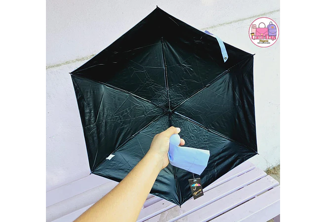 SOMBRILLA DE BOLSILLO NAYELI MOD# HS-8042 (ETIQUETA NEGRA)