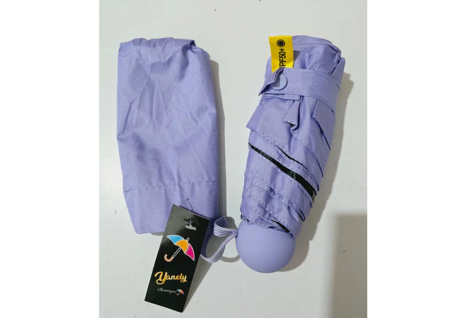 SOMBRILLA DE BOLSILLO NAYELI MOD# HS-8042 (ETIQUETA NEGRA)