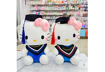 PELUCHE HELLO KITTY CON BIRRETE DE GRADUACIÓN MOD# J140🎓