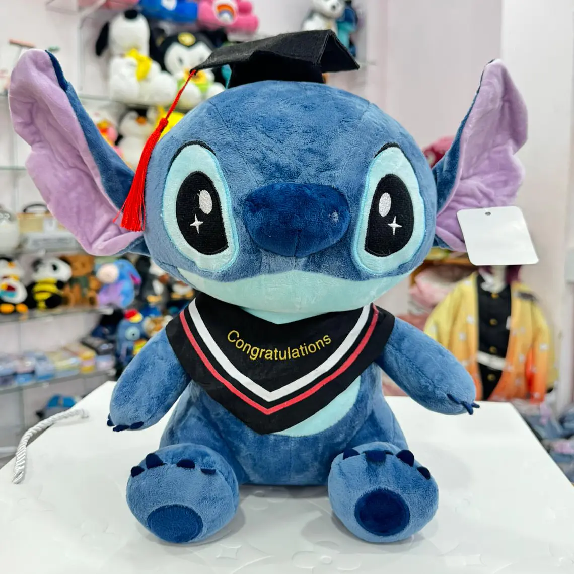 PELUCHE STITCH CON BIRRETE DE GRADUACIÓN MOD# J142 (GRANDE) 🎓 1