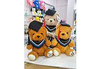 OSITO DE PELUCHE CON BIRRETE DE GRADUACIÓN MOD# B633 🎓 🧸