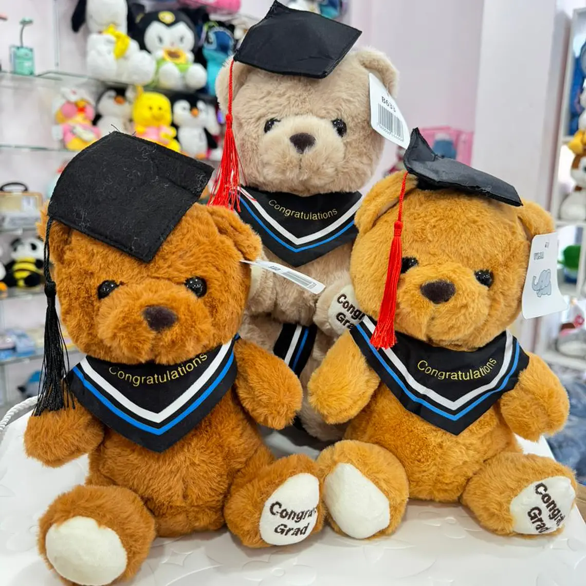 OSITO DE PELUCHE CON BIRRETE DE GRADUACIÓN MOD# B633 🎓 🧸 1