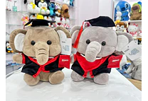 PELUCHE ELEFANTITO CON BIRRETE 🎓 (AL AZAR) MOD#🐘