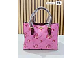 🍓🍒🌸 BOLSA DE MANO COACH TEMÁTICA FLORES / FRUTAS (INCLUYE COLGANTE) MOD #C666  🌸🍒🍓- COPIAR